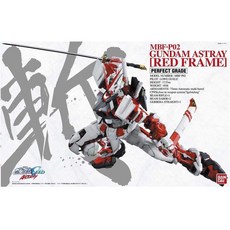 BANDAI 鋼彈 ASTRAY RED FRAME 紅色異端鋼彈 PG 1/60 模型, 1個
