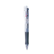 제브라 클립온 3색볼펜 B3A3 C투명바디 0 7 클리어, 1개, 1개입