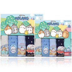 兒童內褲 Molang 男童+Molang男童 兒童內褲 10件入組