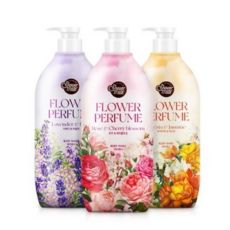 샤워메이트 퍼퓸 바디워시 900ml 로즈+라벤더+자스민, 모든피부, 1개