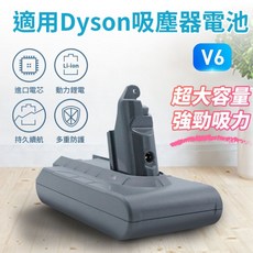 適用 Dyson V6 副廠吸塵器電池, 1個