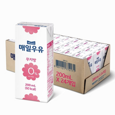 매일멸균 무지방 0% 200ml 24개