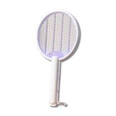 qualitell 質零 強力電蚊拍 輕巧便攜 環形底座 安全指示燈, 白色