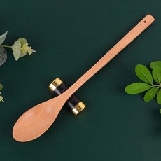 조리도구 국자 비취우드 볶음 우드 다목적 수저 주방 요리스푼 우드스푼