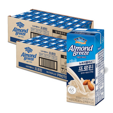 매일유업 아몬드 브리즈 뉴트리 플러스 프로틴 190ml 48팩, 48개