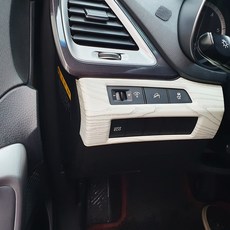 미켈라토 싼타페DM/더프라임 튜닝 실내 카본 몰딩 커버 수전사 튜닝 모음, 크림애쉬_크러쉬패드x1pcs, 기타