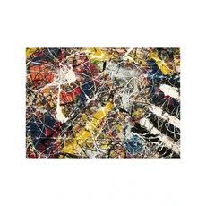 추상 잭슨 폴락 유명한 작품 포스터 및 인쇄 낙서 캔버스 회화 벽 예술 그림 거실 홈 장식, 01 30x40cm no frame, 09 8