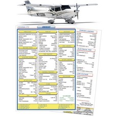 RBF現貨 Checklist Cessna 172 SKYHAWK CHX172 模型飛機, 1個