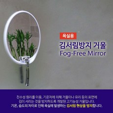 세화 욕실용 김서림 방지거울 면도기거치형