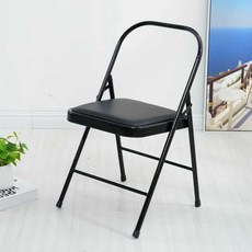 홈트 필라테스 운동기구 체어 접이식 요가 티칭, 블랙 1.0mm 전후 빔, 1개
