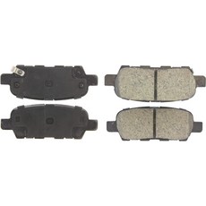 센트릭 프리미엄 301.09050 교체용 후방 세라믹 디스크 브레이크 패드 세트 선택된 닛산 알티마지크맥시마센트라 르노 콜레오스사프란 모델 연도용