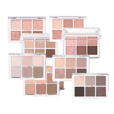 BBIA Ready To Wear 眼影盤 六色眼影盤 日常妝容必備 粉質細膩易暈染 持久顯色不脫妝, 01 NUDE BLUSH, 1個