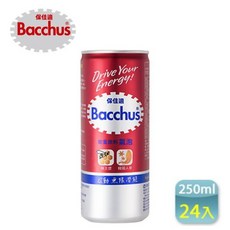 Bacchus 保佳適 能量飲料 氣泡 250ml 24瓶, 1個