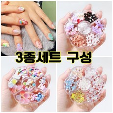 리본곰돌이사탕진주조합세트, 3개, 곰돌이,리본,사탕
