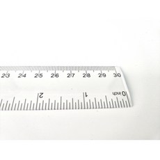 투명 플라스틱 자 30cm, 본상품