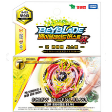 영실업 베이블레이드버스트 스크류 트라이던트.8B.Wd, 베이블래이드버스트 스크류 트라이던트, 1개