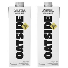 OATSIDE 歐特賽 職人燕麥植物奶, 1L, 2瓶
