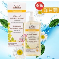 Green Pharmacy 私密潔膚露 波蘭 金盞花 私密處清潔 洋甘菊柔敏300ml / 3200, 1件, 洋甘菊柔敏300ml  / 3200, 300ml