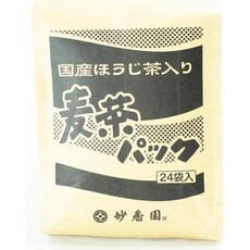 妙香園 일본직구 묘코엔 보리차 팩 0.5온스(14g) x 24포, 사이즈, 14g, 1개, 24개입
