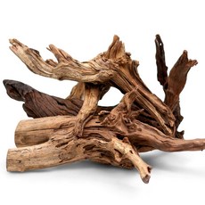 미미네아쿠아 브랜치 청크 유목 20-30cm, 1개