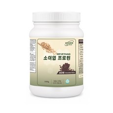 소이업프로틴 단백질보충제 프로틴 맛있는 단백질 식사대용 소이프로틴 식물성단백질 초코맛, 1개, 1kg