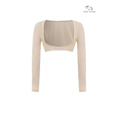 힐크릭 여성골프웨어 여성골프용품 H512 여성 냉감 볼레로 2HCXXSU833BEG_SC, 오프화이트, 1개