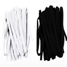 제이영몰 고무줄 8골 바지수선고무줄, 검정, 검정