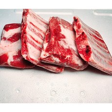 행복미트 돼지 앞갈비 돈갈비 쪽갈비 구이용 찜용 당일발송, 2개, 1kg