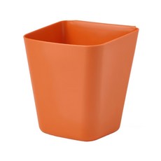 오토구스 미니 버킷 세차 도구 걸이 보조 수납함 버킷 나이저, 브라이트 오렌지, 750ml