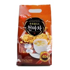 [2개묶음] 콘프레이크 천마차(18gx40T) 음료 사무실 1EA sp0+26007kI, 18g, 40