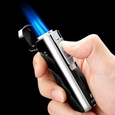 崇德店 經典噴火槍焊槍打火機 防風噴槍 戶外烘焙充氣體 直沖噴搶火機, 1個, CLB-22AE10黑色, CLB-22AE10黑色