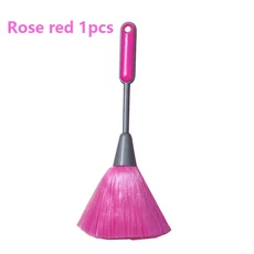 마이크로 화이버 청소 먼지 제거 브러시 다목적 정전기 컴퓨터 키보드 자동차 도구, 03 Rose red
