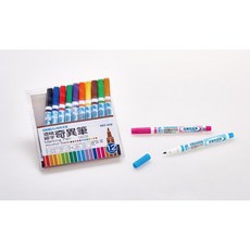 SIMBALION 雄獅 NO.612 油性細字奇異筆 12色組, 詳見包裝