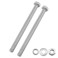 유스툴 스텐 육각 나사 볼트 너트 와셔 포함 SUS 서스 304, 1팩, 160mm, M6