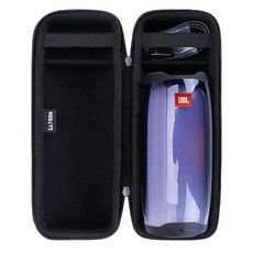 L LTGEM JBL Pulse 5 방수 휴대용 스피커와 호환되는 케이스 어깨끈 포함 블랙 89010, for JBL Pulse 4 / 3, 1.Black, 1개