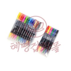 캘리그라피 트윈 혜명마트, 6색