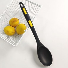 FDA安全無毒矽膠鍋鏟 耐高溫不沾鍋料理鏟, 黑密羹, 1個