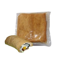 말이용 조미유부시트 유부롤 김밥용유부, 1개, 1.1kg