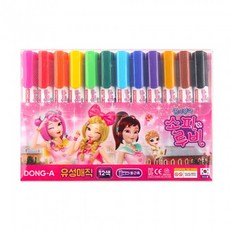 동아 유성매직 12색 소피루비 (1개입)