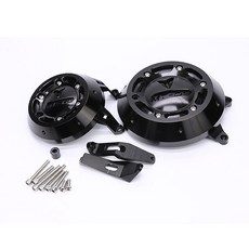 適用于雅馬哈 MT-09 MT09 FZ-09 改裝發動機保護蓋 防摔膠 防摔蓋, 1個, 藍色