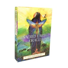 女巫卡塔牌屋 10.5*7.5cm神聖的地球神諭卡 桌遊 卡牌遊戲 英文桌遊 占卜Sacred Earth Orac, 神聖的地球神諭卡
