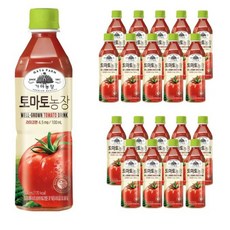 웅진 가야농장 토마토 주스, 500ml, 35개