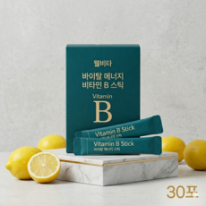 온가족 에너지 대사 비타민B군 비타민C 엽산 자일리톨 분말 스틱 30포, 1개, 30회분