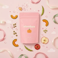 슬렌디 비밀티 펌킨, 1개, 20개입, 2g
