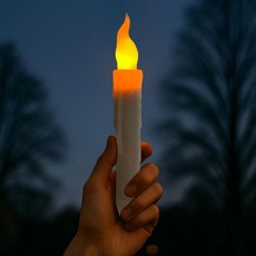 고급형 리얼LED촛불 용품 장식 크리스마스 파티 LED 초 수련회초 집회 986000ea (개), 본상품