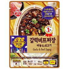 오즈키친 갈릭비프짜장, 180g, 1개