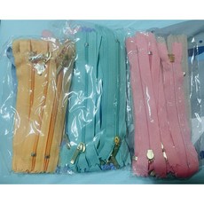 汪哈·喵星 5吋拉鍊 手作材料包 多色組合 滑順耐用, 1個