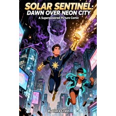 (영문도서)Solar Sentinel: Dawn Over Neon City: A Superpowered Picture Comic Paperback, Independently Published, English, 9798276771069