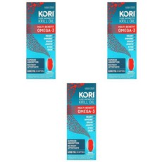 Kori 코리 퓨어 앤타틱 크릴 오일 멀티-베네핏 오메가-3, 3개, 30정