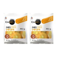CJ 크레잇 수제식 호떡, 2개, 750g